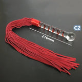 Leather Flogger Whip