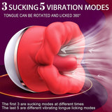 Tongue-Licking Clitoral Suction & Vibration Stimulator