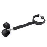 Open Mouth Gag with Backhand Cuffs