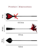 Feather Whip Teasing Toy – Soft Spanking & Sensory Play Accessory