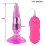 Anal Ball Plug Vibrator with 10 Vibration Modes