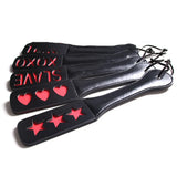 Flirty PU Leather Spanking Paddle