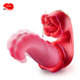 Dual-Motion Tongue Vibrator – Thrusting G-Spot & Clitoral Stimulation Massager