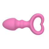 Silicone Anal Beads Butt Plug with Pull Ring – Prostate & G-Spot Massager for Men and Women
