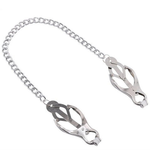 Butterfly Nipple Clamps with Chain