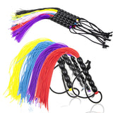 Rubber BDSM Flogger Whip