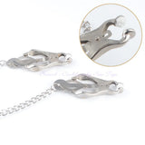 Butterfly Nipple Clamps with Chain