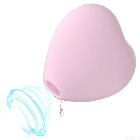 Mini Heart Suction Vibrator – Compact Clitoral & Sensory Stimulation Massager
