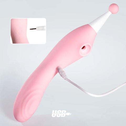 Multi-Mode Sucking Vibrator for Women – USB Rechargeable Stimulation Massager for Couples