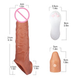 Vibrator Ring & Penis Sleeve Extender – Reusable Delay Enhancer