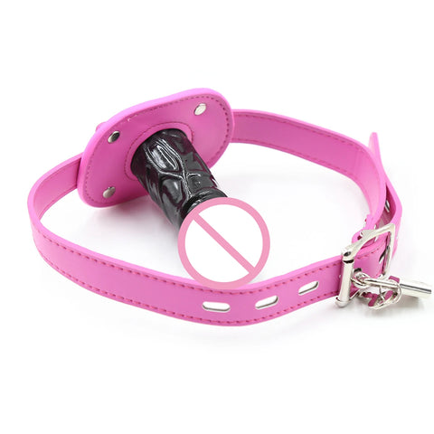 Lockable Harness Mouth Gag