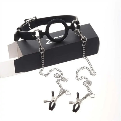 Open-Mouth Leather Gag