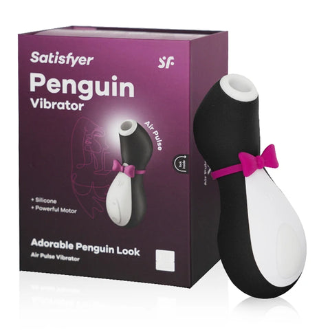 Penguin Suction Vibrator – Silicone Clitoral & G-Spot Stimulation Massager