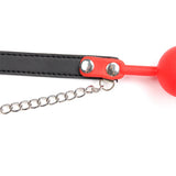 Ball Gag with Nipple Clamps