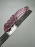 Crystal Glass Anal Plug – Smooth Beads Prostate & Anal Massager
