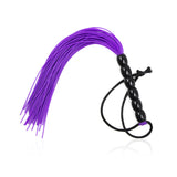 Rubber BDSM Flogger Whip