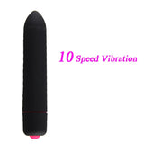10-Speed Love Egg Vibrator – Compact G-Spot & Clitoral Bullet for Women