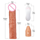Vibrator Ring & Penis Sleeve Extender – Reusable Delay Enhancer