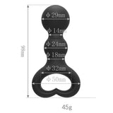 Silicone Anal Beads Butt Plug with Pull Ring – Prostate & G-Spot Massager for Men and Women
