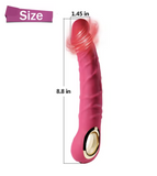 Vibrating Wand Clitoral Stimulation & G-Spot Pleasure