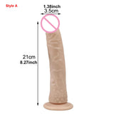 10 Inch Realistic Dildo with Powerful Suction