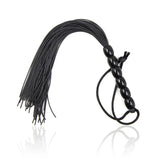 Rubber BDSM Flogger Whip