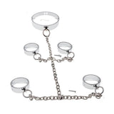 3-Piece Metal Collar and Shackle Set