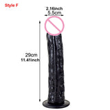 10 Inch Realistic Dildo with Powerful Suction