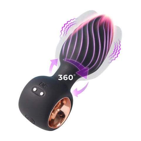 360° Rotation Anal Plug & Prostate Massager
