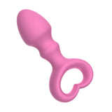 Silicone Anal Beads Butt Plug with Pull Ring – Prostate & G-Spot Massager for Men and Women