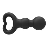 Silicone Anal Beads Butt Plug with Pull Ring – Prostate & G-Spot Massager for Men and Women