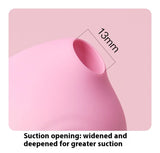 Mini Peach Suction Vibrator – Portable Clitoral Stimulation Massager