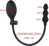 Inflatable Silicone Anal Balls Plug Sex Toy for Adult
