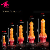 Fantasy Knot Silicone Dildo with Suction Cup – G-Spot Stimulation Massager