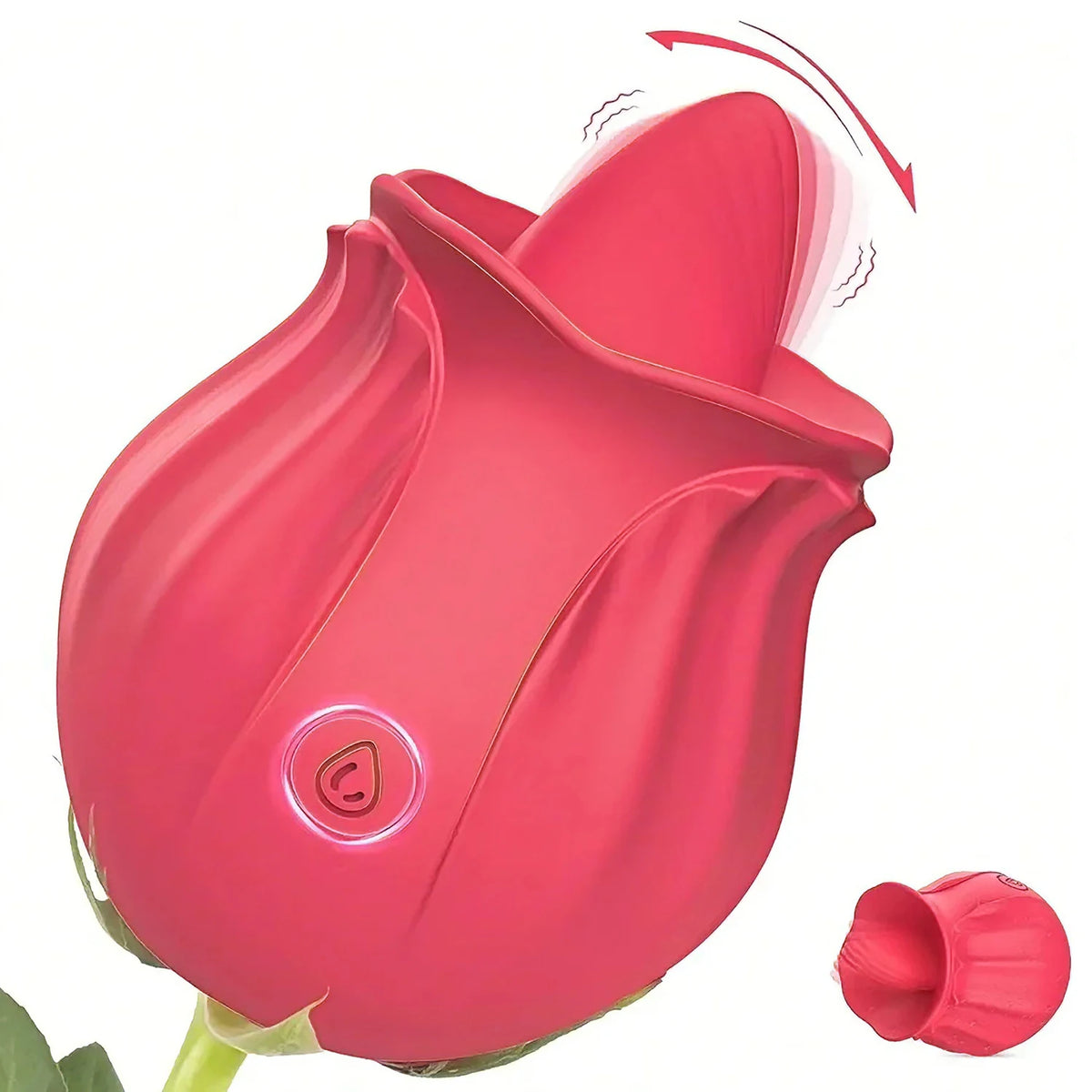 Rose Tongue Licking Vibrator – Oral-Style Clitoral & G-Spot Stimulatio