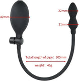 Inflatable Silicone Anal Balls Plug Sex Toy for Adult