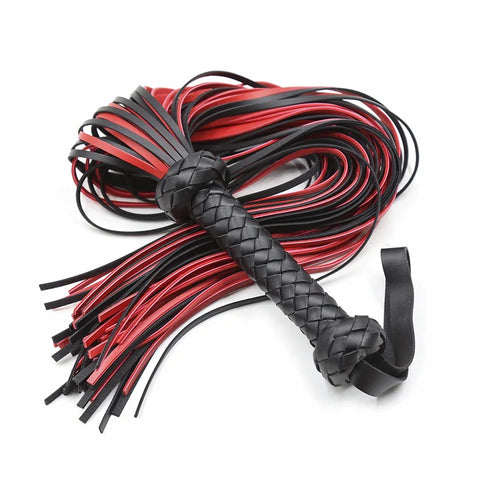 Leather Flogger Whip