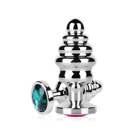 Stainless Steel Threaded Anal Plug – Precision Dilation & Stimulation Massager