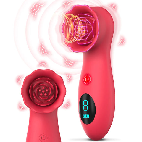 Rose Clitoral Vibrator – G-Spot & Sensory Stimulation Massager for Women