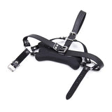 Adjustable Ball Gag with Leather Strap