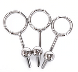 4 SIZES STAINLESS STEEL HOOK PLUG WITH BALL 5