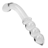 Popular Crystal Anal Bead Glass Dildo