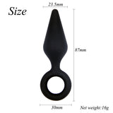 SILICONE ANAL PLUG