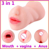 Masturbator - Mouth with Anal or Vaginal