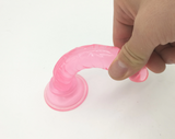 Flexible Anal Dildo With Suction Cup