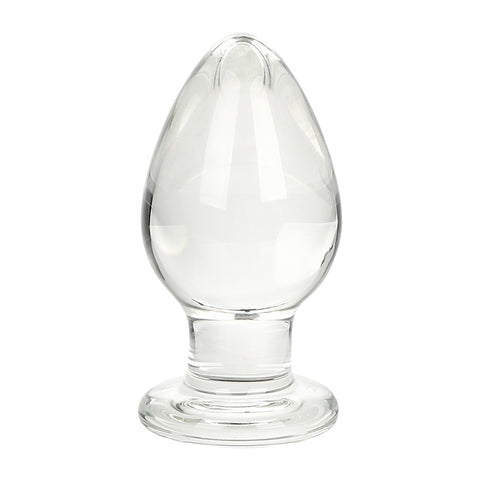 Large Glass Butt Plug 2 Sizes PlugLust Large Glass Butt Plug 2 Sizes PlugLust