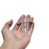 Clear Hollow Butt Plug 5 Sizes