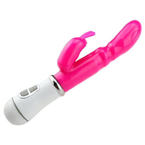Dual Vibration 30 Speed G Spot Dildo Rabbit Vibrator - PlugLust Dual Vibration 30 Speed G Spot Dildo Rabbit Vibrator - PlugLust
