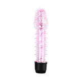 Spiked Silicone Dildo Vibrator 5 Colors