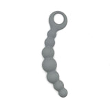 Anal Beads - Silicone With Finger Handle